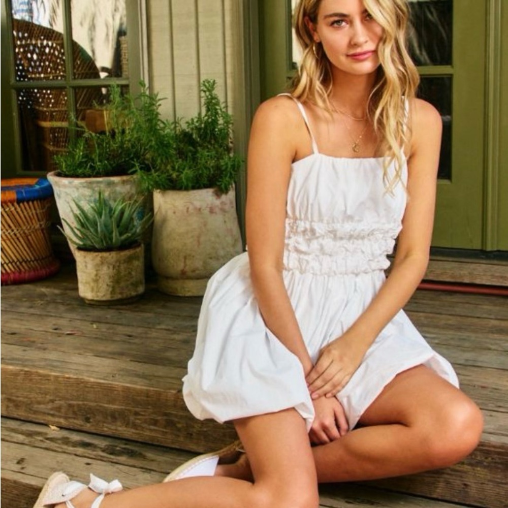 Pinch White Mini Dress